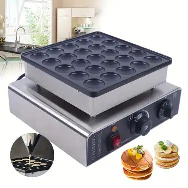 Pancake Maker Machine, Mini Dutch Pancakes, Mini Pancake Maker, Pancake Machine, Dutch Pancakes, Bakers Kitchen, Pancake Maker, Mini Pancakes, Food Clips