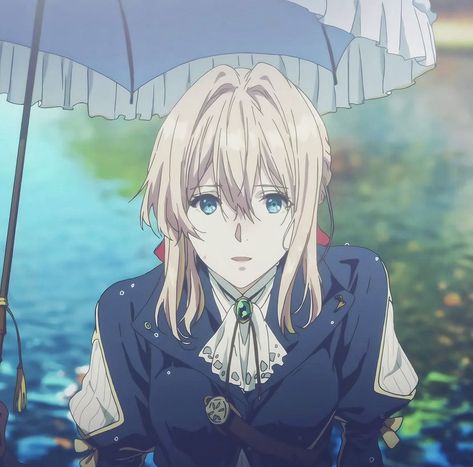 Violet Evergarden, An Anime, Violet, Blonde, Hair, Anime, Blue, Instagram