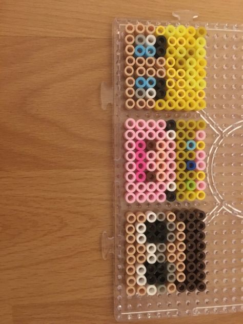 Tommyinnit, technoblade and georgenotfound Technoblade Perler Beads, Tommyinnit Technoblade, Emotional Activities, Melty Bead Designs, Social Emotional Activities, Pearl Beads Pattern, Beads Designs, Melty Beads, Bead Ideas