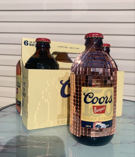 Coors Banquet Aesthetic, Disco Crafts, Boyfriend Core, 21st Birthday Themes, Birthday Beer, Coors Banquet, Birthday Banquet, Beer Photography, Beer Poster