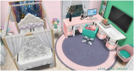 Sims Bedroom, Sims Freeplay Houses, Sims Free Play, Sims Freeplay, Free Play, Dorm Rooms, The Sims, Dorm Room, Sims 4