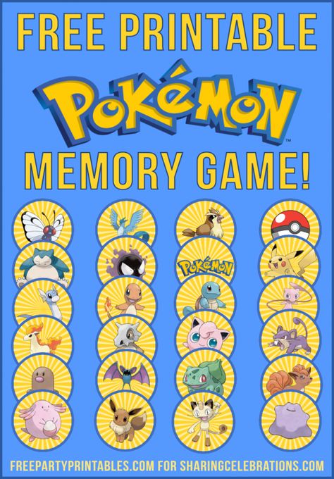 Pokemon Club Activities, Pokemon Bingo Free Printable, Pokemon Learning Activities, Pokemon Party Ideas Games, Pokemon Scavenger Hunt Printables Free, Pokemon Preschool Activities, Pokemon Stem Activities, Pokemon Bookmarks Printable, Pokemon Free Printables