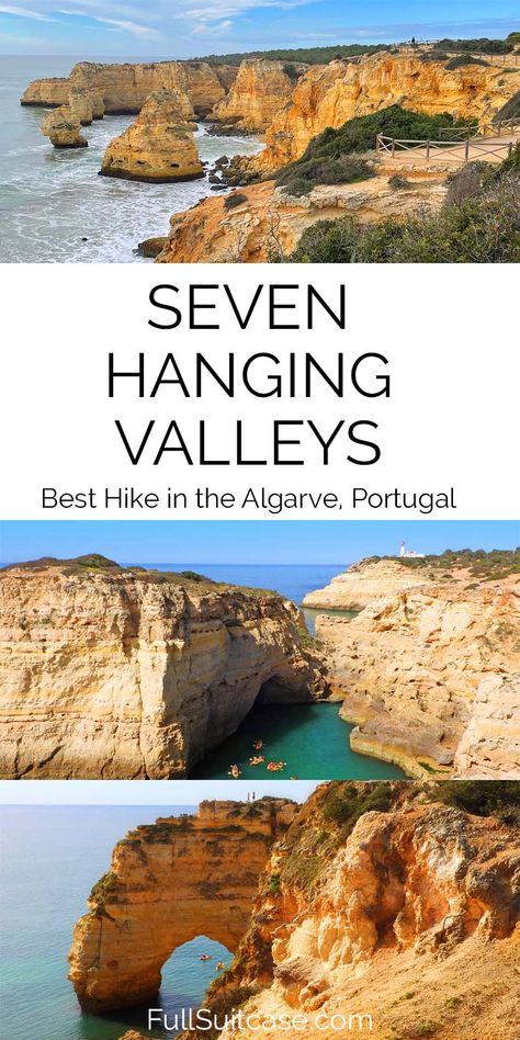 Seven Hanging Valleys Trail, Portugal Hikes, Lisbon Trip, Algarve Travel, Portugal Holiday, Albufeira Portugal, Travel Portugal, Portugal Vacation, Traveling Europe