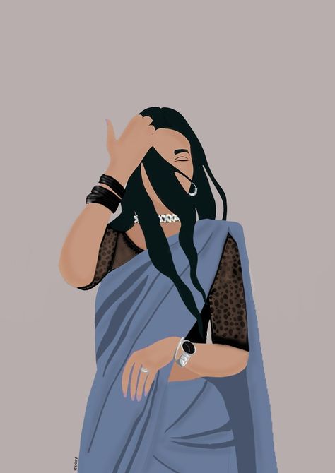 Desi Aesthetic Highlight Cover, Saree Highlight Cover Instagram, Traditional Highlights Instagram Cover, Desi Highlight Cover, Desi Sketch, Saree Background, Desi Painting, Desi Illustration, Saree Illustration