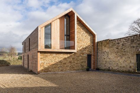 Wonderful Reconstruction in North Northumberland, England _ MawsonKerr Architects Accessible House, Northumberland England, Rural Architecture, Self Build Houses, Modern Architecture Design, Barn Conversion, Barn Style House, Modern Barn, Eco House