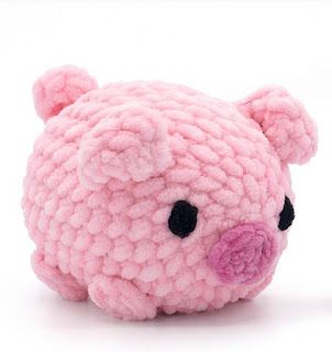 PATRONES AMIGURUMI GRATIS: PATRON GRATIS CERDO AMIGURUMI 57656 Crochet Animals For Beginners, Pig Amigurumi, Crochet Farm Animals, Crochet Pig, Easy Crochet Animals, Quick Crochet Patterns, Crochet Animals Free Patterns, Crochet Design Pattern, Crochet Amigurumi Free Patterns