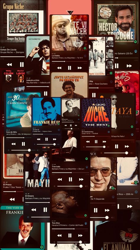 #salsa #wallpaper Salsa Playlist Cover, Jose Jose Aesthetic, Salsa Aesthetic, Salsa Musica, Frankie Ruiz, Grupo Niche, Musica Spotify, Musica Salsa, Musica Latina