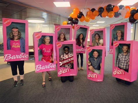 The Barbie Army 🥇 Best Group Costume - 2022 AT&T HR Halloween Contest . . . . . . #lifeatatt #halloween #barbie #barbiedoll… | Instagram Barbie Office, Halloween Barbie, Office Halloween, Barbie Costume, Costume Diy, Group Costumes, Halloween Contest, Diy Car, Diy Costumes