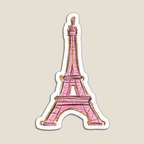 Get my art printed on awesome products. Support me at Redbubble #RBandME: https://www.redbubble.com/i/magnet/Eiffel-Tower-stickers-by-marielkoks/154840898.TBCTK?asc=u Paris Stickers, Paris Clipart, Eiffel Tower Lights, Scrapbook Printing, Travel Stickers, Business Stickers, Paris Design, Decorate Notebook, Coloring Stickers