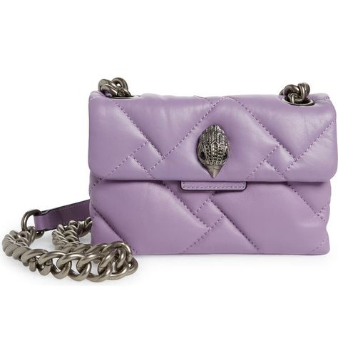 Purple Purse, Soft Bag, Eagle Head, Bag Collection, Pretty Bags, Cute Purses, Ladies Of London, Bag Light, Purple Lilac