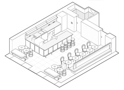 Object Coffee on Behance Cafe Layout Plan, Cafe Floor Plan, Cafe Plan, Restaurant Floor Plan, Cafeteria Design, Restaurant Plan, Detail Arsitektur, Coffee Bar Design, Small Cafe Design