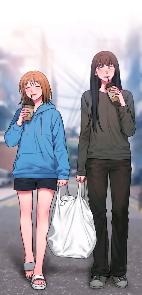 Bad Thinking Diary, Kim Minji, Heart Iphone Wallpaper, Bad Thoughts, Secret Diary, Yuri Manga, Art Of Love, Manga Illustration, Manga Girl