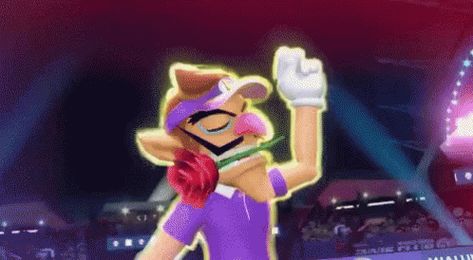 Waluigi Rose GIF - Tenor GIF Keyboard - Bring Personality To Your Conversations | Say more with Tenor Mario