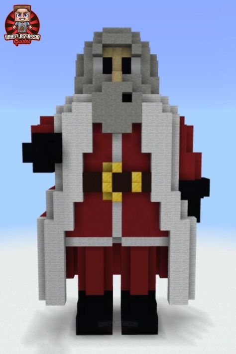 Minecraft Santa Sleigh, Santa Minecraft, The Christmas Chronicles, Christmas Chronicles, Minecraft Statues, Mc Builds, Santa Toys, Minecraft Christmas, Christmas World