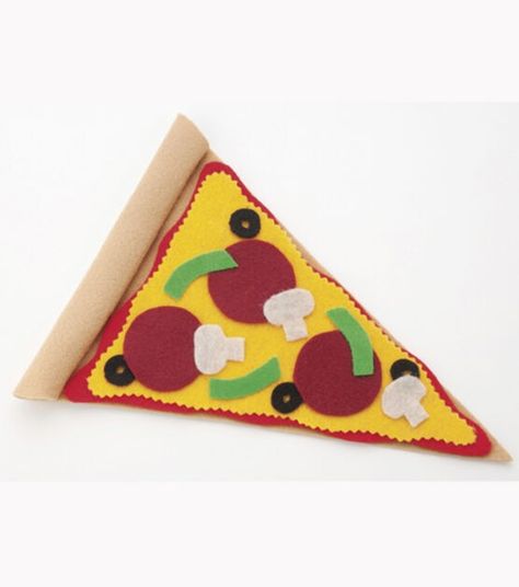 Felt Pizza | JOANN Doll Printables, Felt Pizza, Felt Template, Felt Food Diy, Felt Food Patterns, Toddler Craft, Felt Books, Felt Banner, Fun Arts And Crafts