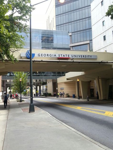 Georgia State University Fall 2013 #gsu #georgiastateuniversity Georgia State University Graduation, Georgia State University Aesthetic, Georgia State University Dorm, Georgia University, Atlanta Georgia Downtown, Big Peach, City View Apartment, Atlanta Usa, Georgia State University