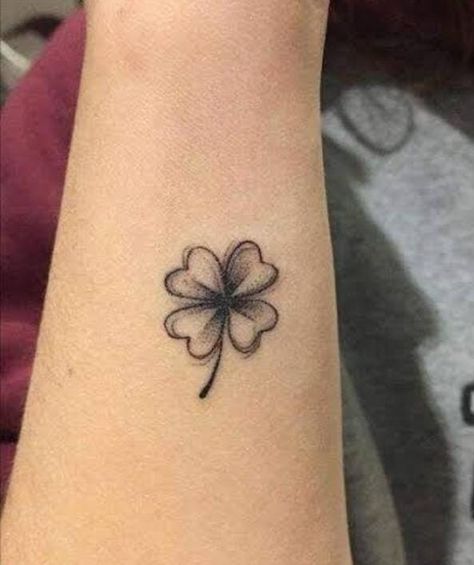 Leaf Clover Tattoo, Running Tattoo, Four Leaf Clover Tattoo, Lucky Tattoo, Clover Tattoo, Shamrock Tattoos, Clover Tattoos, Bear Tattoos, Tattoo Prices