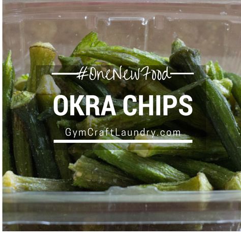 Starting Slowly with #OneNewFood: Starfruit and Okra Chips How To Make Okra Chips, Dehydrator Okra Recipes, Okra Chips Recipe, How To Dehydrate Okra, Dehydrated Okra Chips, Dehydrated Okra Recipe Air Fryer, Dehydrated Okra, How To Make Okra, Okra Chips