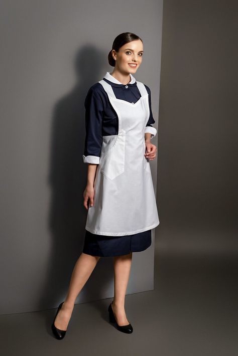 Housemaid Uniform, Housekeeping Uniform, Staff Uniforms, Maid Uniform, Maid Outfit, Photoshoot Themes, Maid Dress, Feminine Outfit, Costumes For Women