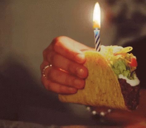 Taco Happy Birthday Gif Funny Happy Birthday Gif, Birthday Animated Gif, Taco Birthday, Birthday Funnies, Happy Birthday Memes, Funny Birthday Wishes, Birthday Gifs, Animiertes Gif, Taco Humor