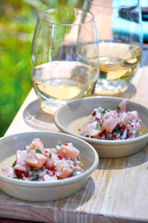 Trout Ceviche, Ceviche Recipe, Smoked Trout, Smashed Avocado, Rainbow Trout, Fish Recipes, The Recipe, Potato Salad, South America