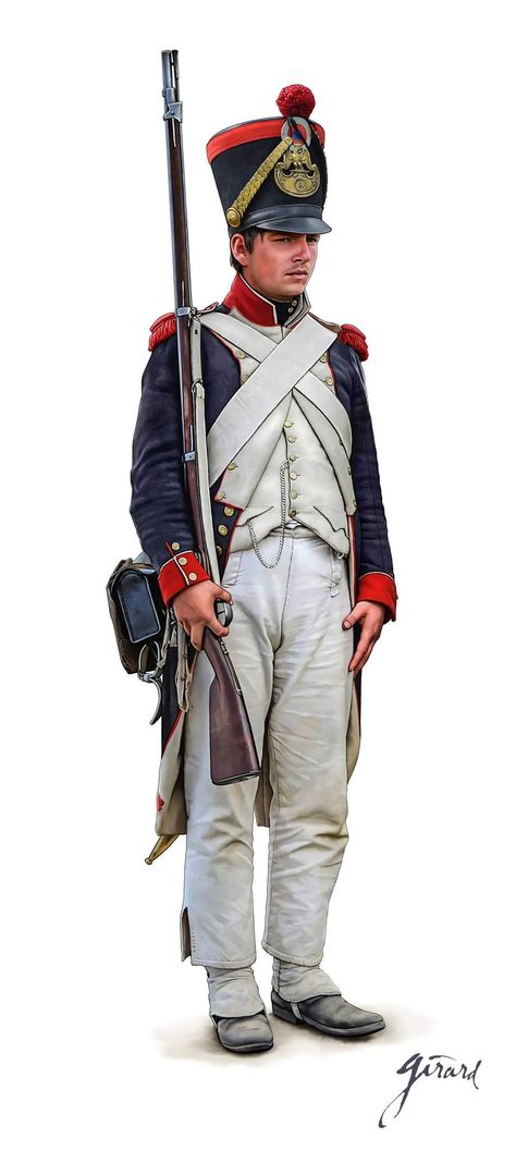 Napoleonic Wars Wallpaper, Russian Napoleonic Uniforms, French Napoleonic Uniforms, French Special Forces, Napoleonic Soldier, Old Military Uniforms, Napoleonic Wars Uniforms, Napoleon French, French Soldier