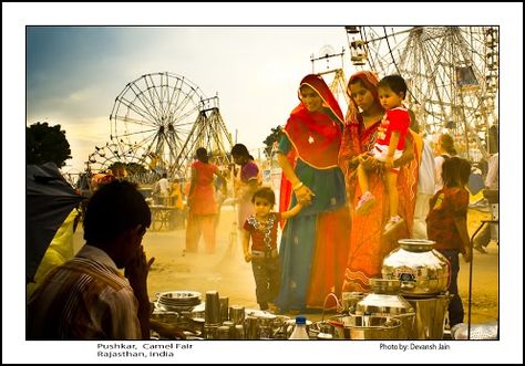 . Village Fair Painting, Fair Composition Drawing, Village Fair Drawing, Crowd Reference, Fair Paintings, Portraits Pics, Fair Illustration, Human Composition, Rajasthan Photography