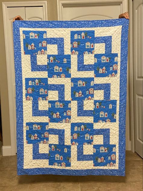 Roman Holiday Quilt Pattern, Focal Fabric Quilt Patterns, Three Yard Quilts, 3 Fabric Quilt Pattern, 3 Yard Quilt Patterns Free, 3yard Quilts, Angel Quilts, 3 Yard Quilts, College Quilts