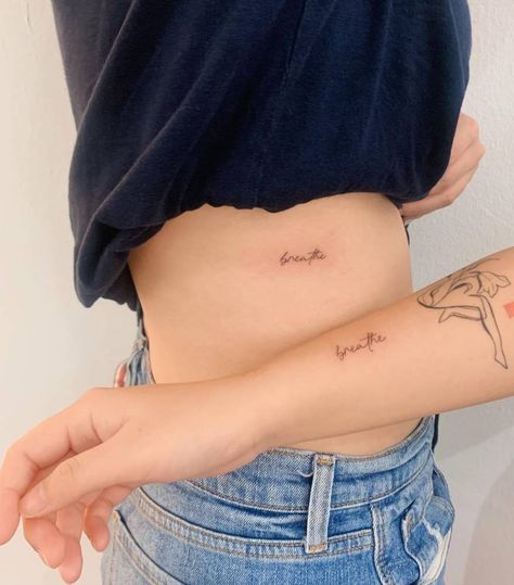 Meaningful Word Tattoos For Best Friends, Best Friend Word Tattoos, Tattoo For Best Friends, Best Friend Tattoos Meaningful, Words For Best Friend, Meaningful Word Tattoos, Phrase Tattoos, Explore Tattoo, Lettering Tattoo