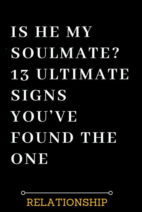 IS HE MY SOULMATE? 13 ULTIMATE SIGNS YOU’VE FOUND THE ONE – The Thought Catalogs -#relationship #relationshipgoals #female #quotes #education #entertainment #couple #couplegoals #marriage #love #lovequotes #loveislove #lovetoknow #boyfriend #boy #girl #relation #loverelationship #relationshipadvice #relationshiptips #relationshiparticles #dating #datingguide #singles #singlewomen #singlemen #howdating #fordating #mitdating #howtodating #ondating #whodating #indating Is He My Soulmate, Soulmate Signs, Quotes Couple, Soulmate Connection, Meeting Your Soulmate, First Relationship, Relationship Facts, Finding The One, Soulmate Quotes