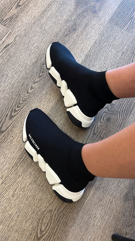 Balenciaga Speed Runner, Balenciaga Trainers, Shoes Wishlist, Black Outfit Men, Balenciaga Speed Trainer, Private Plane, Balenciaga Sneakers, Shoe Wishlist, Balenciaga Speed