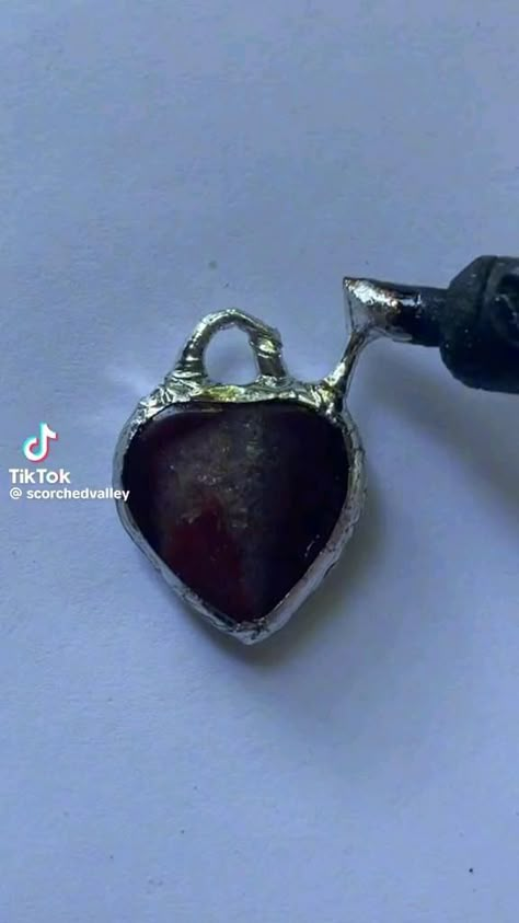 Punk Jewelry Diy, Soft Solder Jewelry, Solder Jewelry, Soft Solder, Soft Soldering, Metal Jewelry Making, Soldering Jewelry, Goth Jewelry, Handmade Jewelry Tutorials