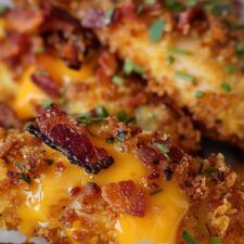 Cheddar Bacon Chicken Tenders Cheddar Bacon Chicken Tenders, Chicken Tenders And Bacon Recipes, Cheese Bacon Chicken, Chicken Bacon Cheddar, Chicken Tenders Crispy, Bacon Cheddar Chicken, Cheesy Bacon Chicken, Baked Stuffed Shrimp, Lemon Bundt Cake Recipe