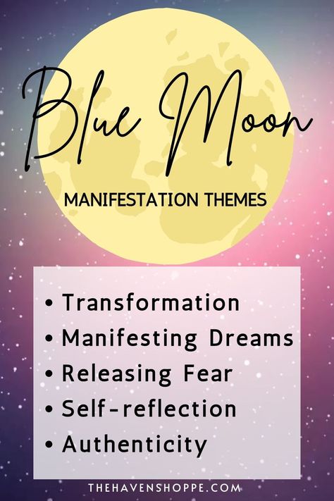 Blue Moon Spiritual Meaning, Blue Moon Affirmations, Blue Moon Manifestation, Blue Moon Meaning, Blue Moon Rituals, Moon Spiritual, My Moon Sign, Moon Meaning, The Blue Moon