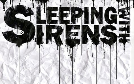 Sleeping With Sirens Logo, Alt Room, Band Banners, Post Hardcore Bands, Sleeping With Sirens, Scene Emo, Band Stuff, Fb Covers, Band Logos