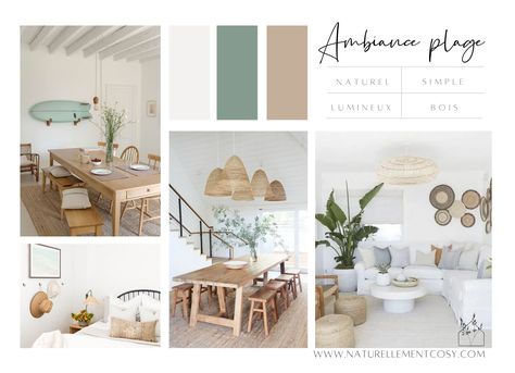 Un style, une ambiance .... plage californienne Style Californien, Modern Bohemian Decor, New Hampton, Style Deco, Scandi Style, Modern Bohemian, Pool House, Bohemian Decor, Modern House Design