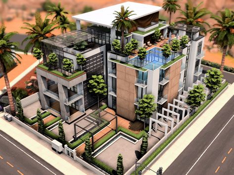 Sims 4 Business Lots, Sims 4 Rental Apartments, Sims 4 Cc Lots Apartment, Sims 4 Residential Rental, Small Sims 4 House, Sims 4 Minimalist House, Sims 4 Hotel Build, Sims 4 Luxury Apartment, Sims 4 Rental