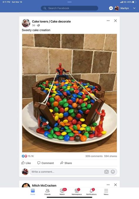 Ironman Cake, Kitkat Cake, Kit Kat Cake, M&m's Chocolate, Roblox Cake, Cake Kit, Lego Cake, Lego Birthday Party, Spiderman Cake