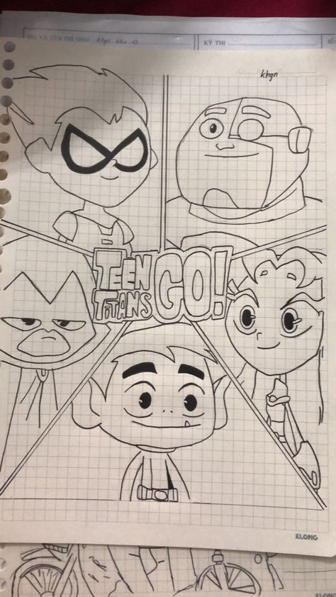 Box Doodle Art, Cartoons Drawing Ideas, Stuff To Draw Cartoon, Cartoon Network Drawings Easy, Teen Titans Drawing Sketches, Mario Face Drawing, Teen Titans Go Drawing, Cartoon Sketches Easy, Simple Marvel Drawings