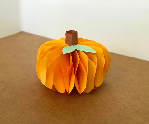 Easy DIY Paper Pumpkin Origami Pumpkin, Decoration For Halloween, Halloween Wood Crafts, Thanksgiving Craft, Best Costume, Special Halloween, Decor Thanksgiving, Indoor Decoration, Fall Crafts Diy