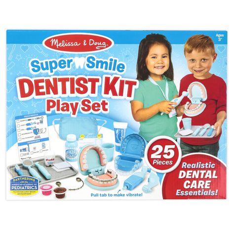 Dentist Play, Smile Dentist, Health Practices, Melissa And Doug, Girl Toys, Melissa & Doug, Play Set, Kits For Kids, Dental Health