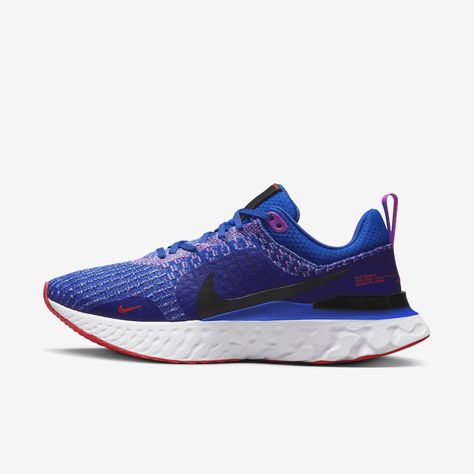 Nike React Infinity Run, Track Shoes, Tenis Nike, Nike Waffle, Nike React, Gym Shoes, Road Running, Sneaker Heels, Shoe Style