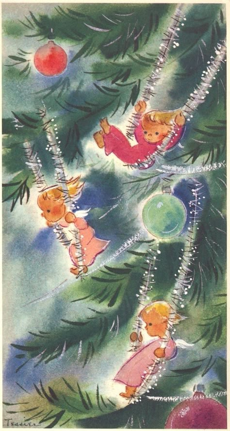 Christmas Card Images, 달력 디자인, Vintage Christmas Card, Card Images, Vintage Christmas Images, Printable Images, Old Christmas, Drawing Projects, Christmas Scenes