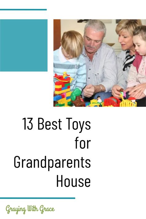 Entertaining the grandkids is easier when you have a supply of their favorite toys on hand. Look for toys that are entertaining, educational, and that you can play with together. Here is my list of the best toys for a grandparent’s house. Grandparent Playroom Ideas, Toys For Grandmas House, Playroom At Grandparents House, Grandparents Playroom, Grandkids Playroom At Grandmas, Playroom At Grandmas House, House For Entertaining, Grandkids Playroom, Grandkids Room