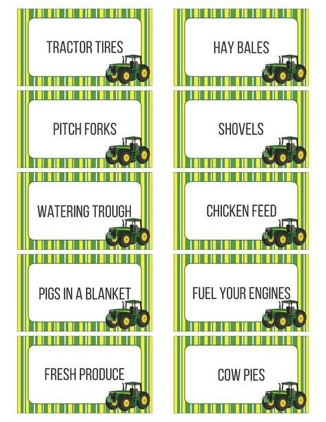 Tractor Birthday Party Food, Tractor Birthday Party Theme, John Deere Birthday Party, John Deere Party, John Deere Baby, John Deere Birthday, Tractor Birthday Party, Tractor Party, Farm Themed Birthday Party