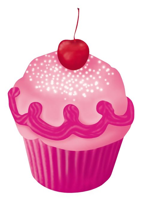 Pinkalicious Cupcake Cupcake Instagram Story, Pinkalicious Cupcakes, Cupcake Background, Cupcake Outline, Pinkalicious Birthday Party, Pinkalicious Party, Cupcake Tattoos, Cartoon Cupcakes, Cupcake Coloring Pages