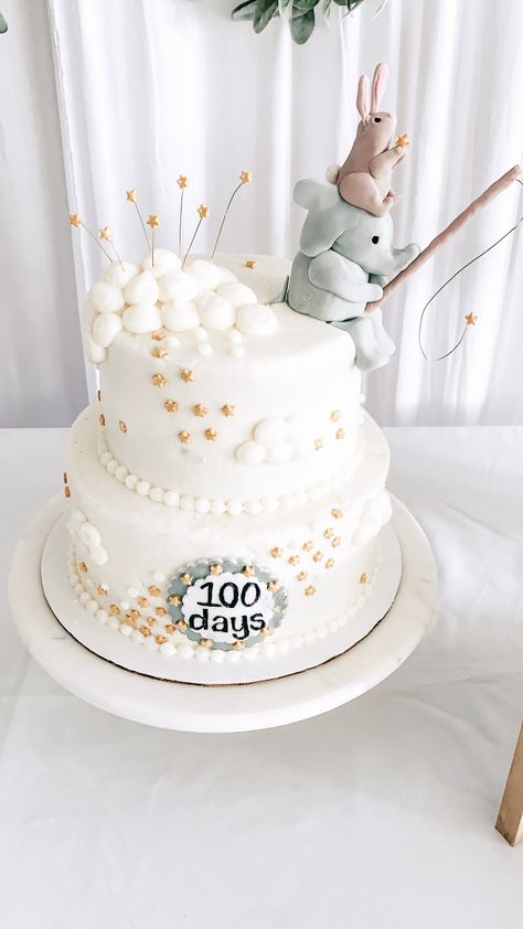 100 Day Celebration Cake Idea 100 Day Cake, 100 Days Baby Celebration, 100 Days Cake, Baek Il, Photoshoot Boy, Basketball Birthday Parties, 100 Day Celebration, Baby Photoshoot Boy, Basketball Birthday