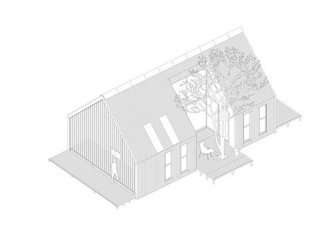 Gallery of N4+ Gluebam House / Advanced Architecture Lab[AaL] - 27 Axonometric Drawing, Study Room Design, Architecture Elevation, Concept Diagram, Architecture Graphics, Architectural Section, Famous Architects, Architectural Drawing, Small Homes