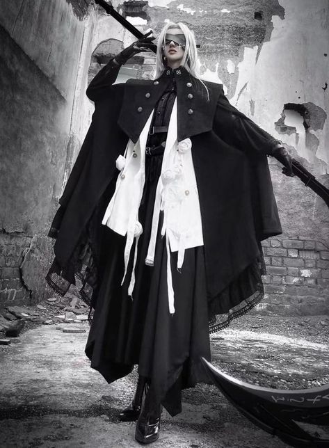 Victorian Goth Male Fashion, Victorian Gothic Fashion Male, Gothic Clothes Male, Gothic Fashion Male, Gothic Male Outfit, Victorian Outfits Male, Victorian Fashion Male, Ouji Fashion Male, Gothic Cape