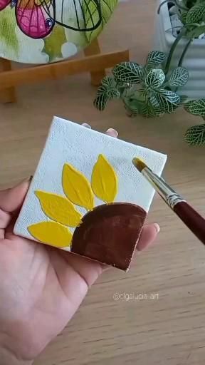 Sunflower Crafts, Acrylic Painting Inspiration, Painting Flowers Tutorial, Canvas For Beginners, Canvas Painting Ideas, Easy Canvas, Simple Canvas Paintings, Canvas Painting Designs, Painting Art Lesson